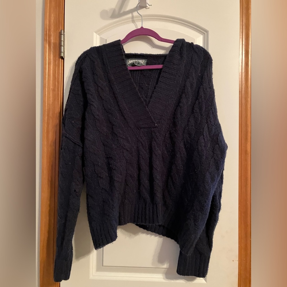 American Eagle Hooded Sweater